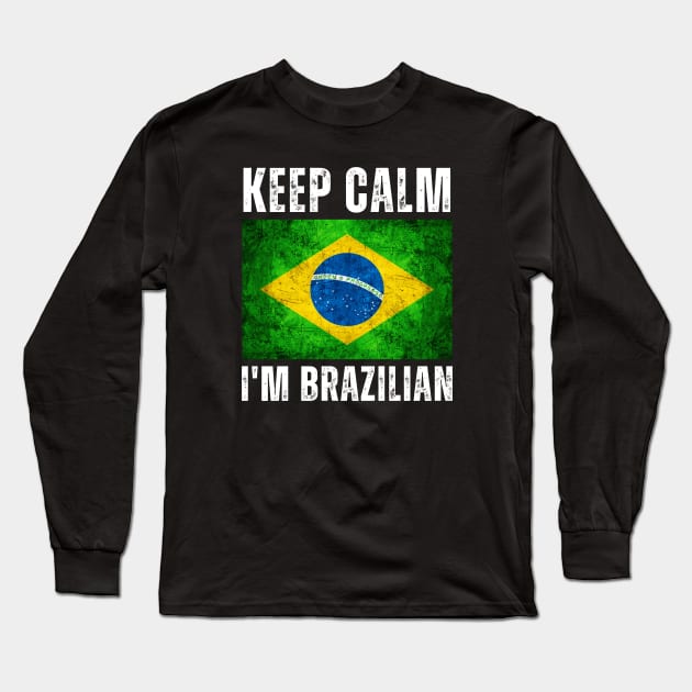 Brazilian Long Sleeve T-Shirt by footballomatic